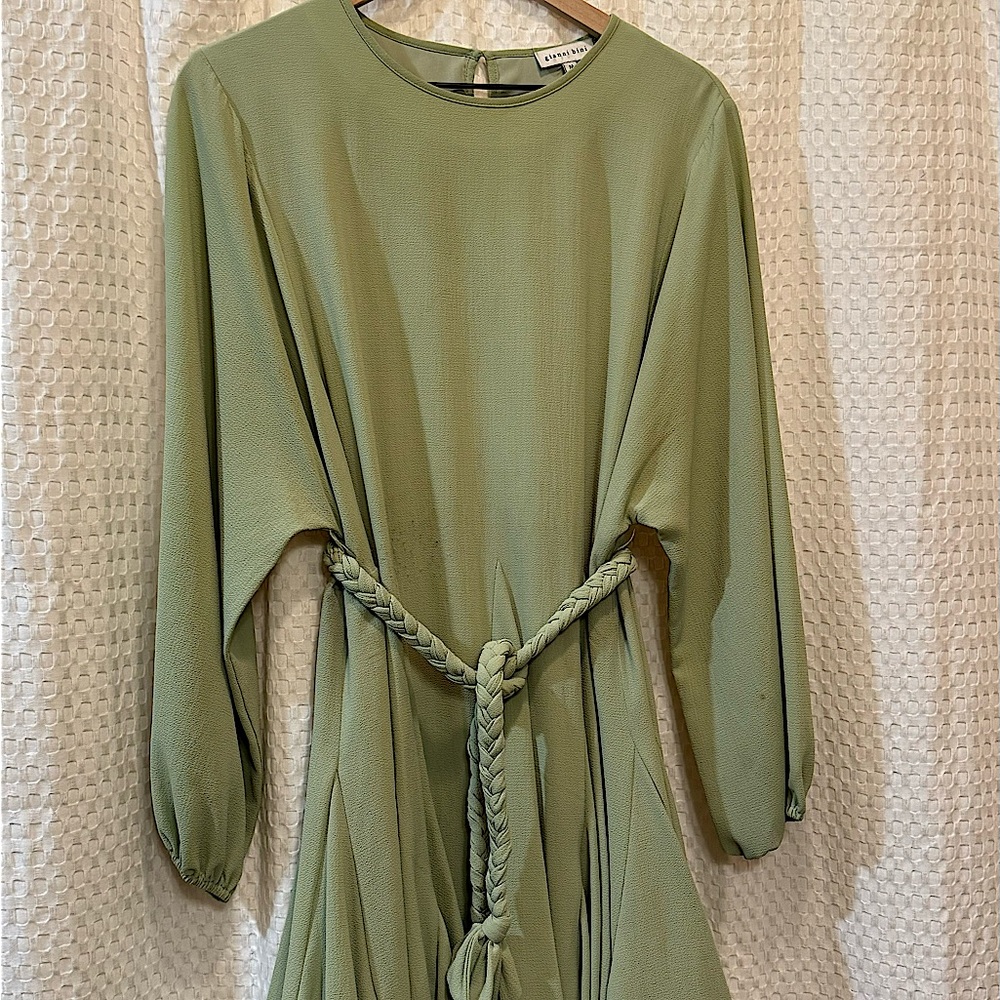 Gianni Bini Sage green dress